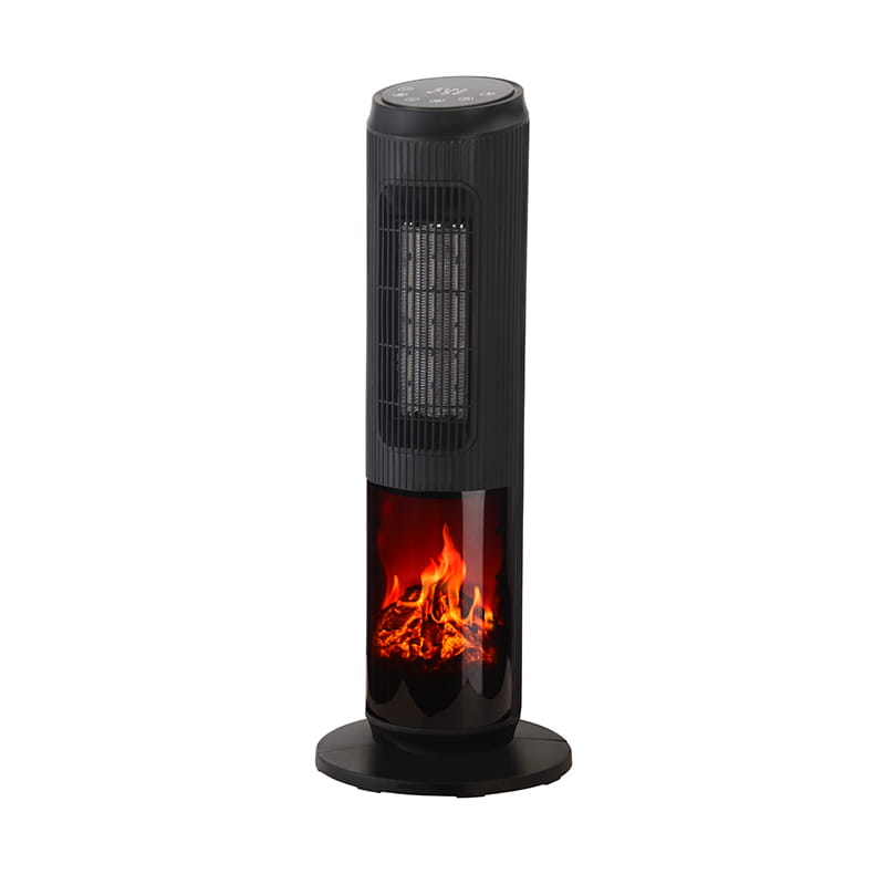 3D Flame Electric Ceramic Tower Heading z pilotem