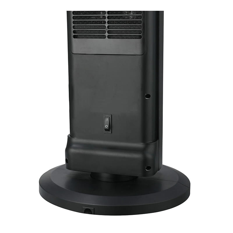 Ultra-cienki ceramiczny ceramiczny grzejnik elektryczny czarny i srebrny Ultra-cienki ceramiczny ceramiczny grzejnik elektryczny czarny i srebrny