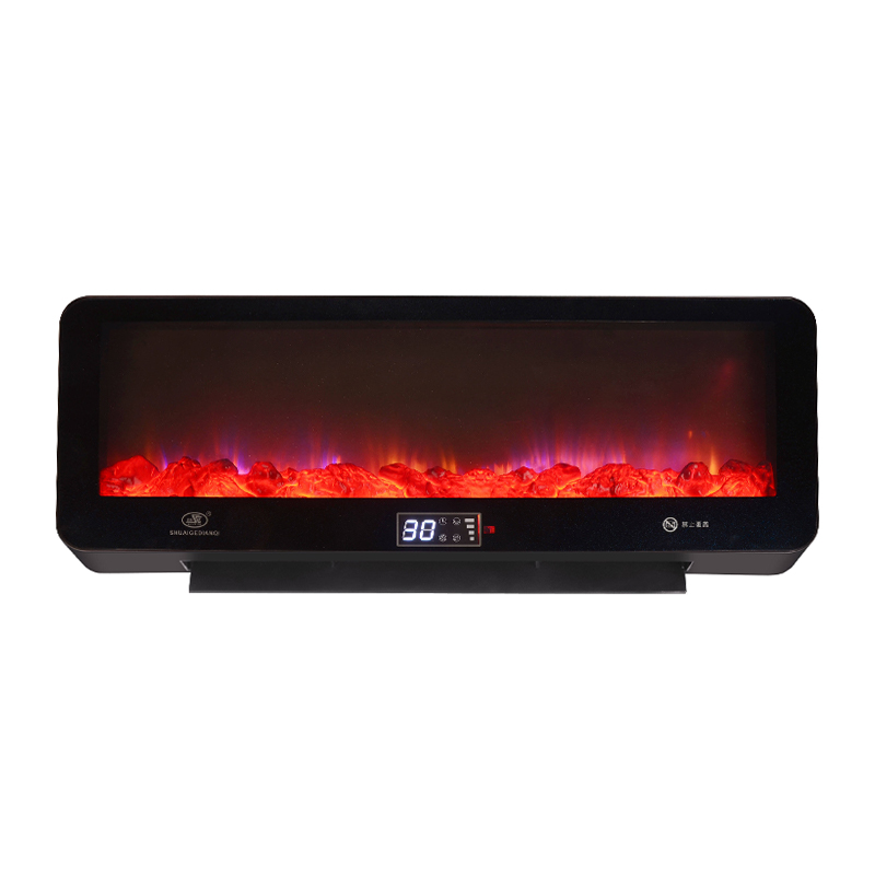 Rapid Heat 3300 W Czarny grzejnik wentylatora z wyświetlaczem płomienia
